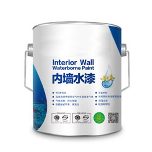 Interior wall paint diatom mud